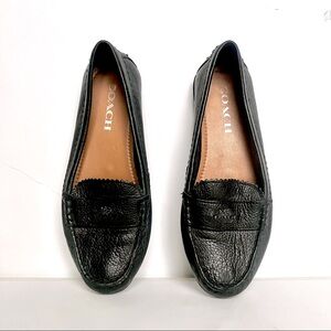 Coach Black Flat Shoes